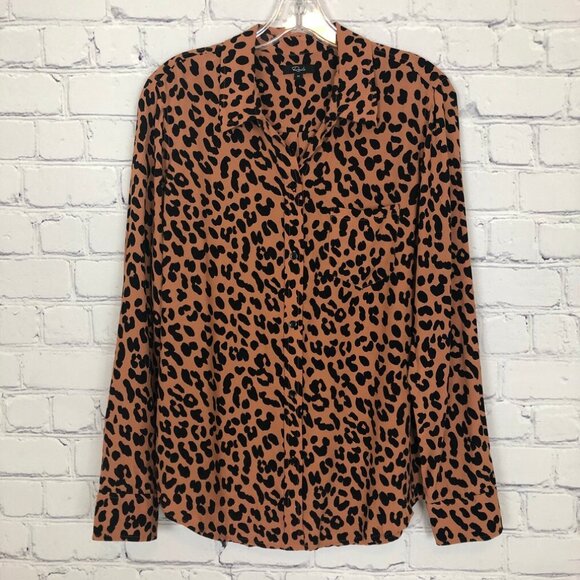 Rails Kathryn Jaguar Buttondown Shirt SIze M - Picture 1 of 7